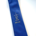 2023 Dated Communion Blue Tie - BT23